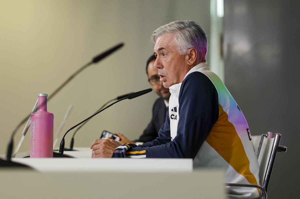 Ancelotti: Todo lo que decide Florentino Pérez es por el bien del club