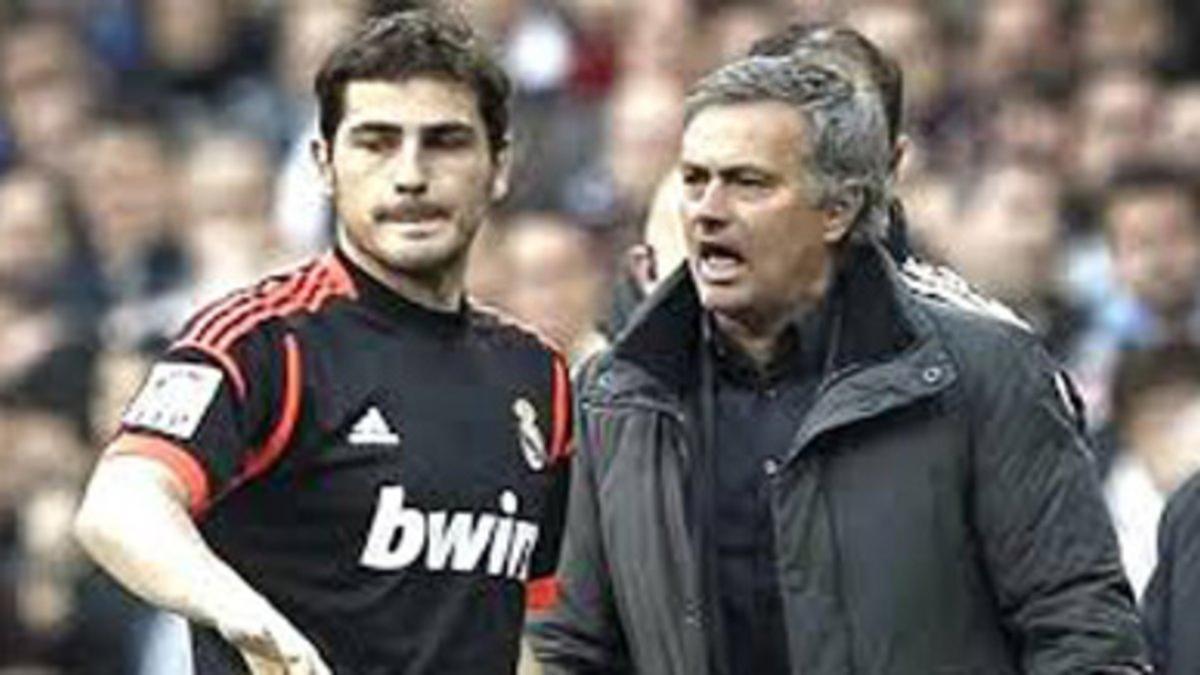 La relación de Casillas con Mourinho fue, en momentos, tormentosa
