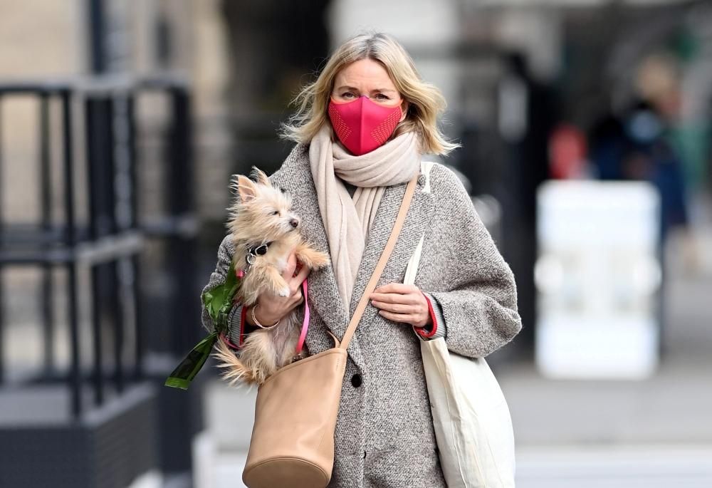 Naomi Watts paseando por Nueva York