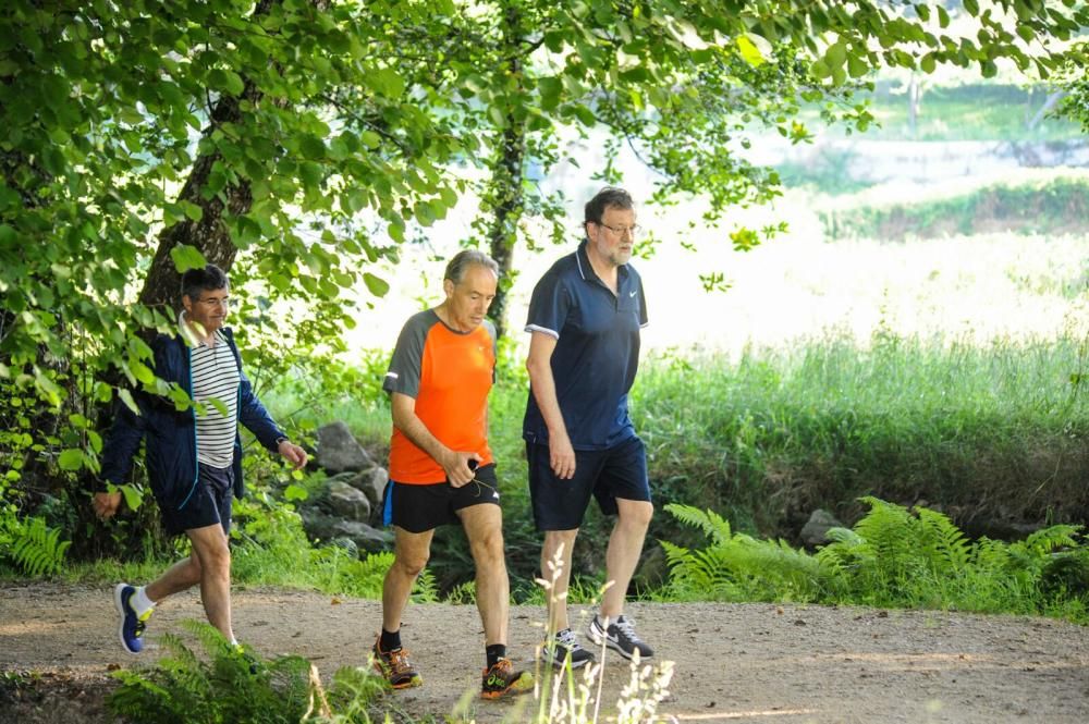 Rajoy en la Ruta da Pedra e da Auga