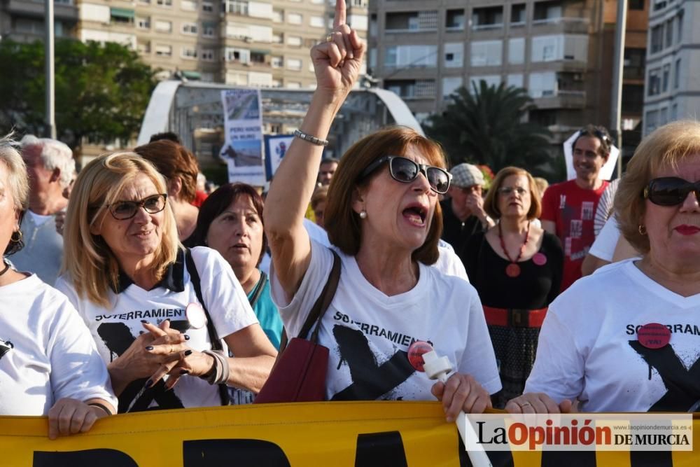 Manifestación por el Soterramiento en Murcia