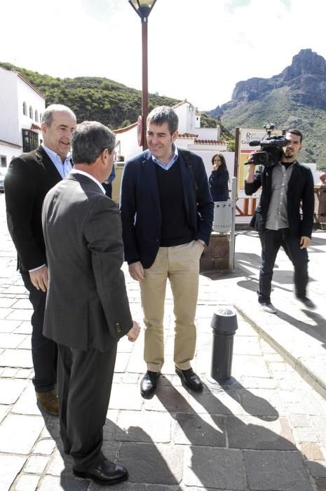 VISITA DE FERNANDO CLAVIJO A TEJEDA