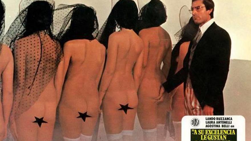 Fotocrom de «A su excelencia le gustan las mujeres», de 1972.