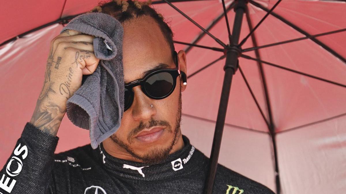 Lewis Hamilton se ha quejado de los efectos del 'porpoising' durante el GP de Azerbaiyán