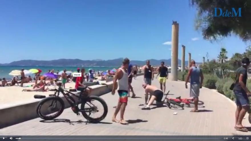 Verletzte bei Prügelei an der Playa de Palma