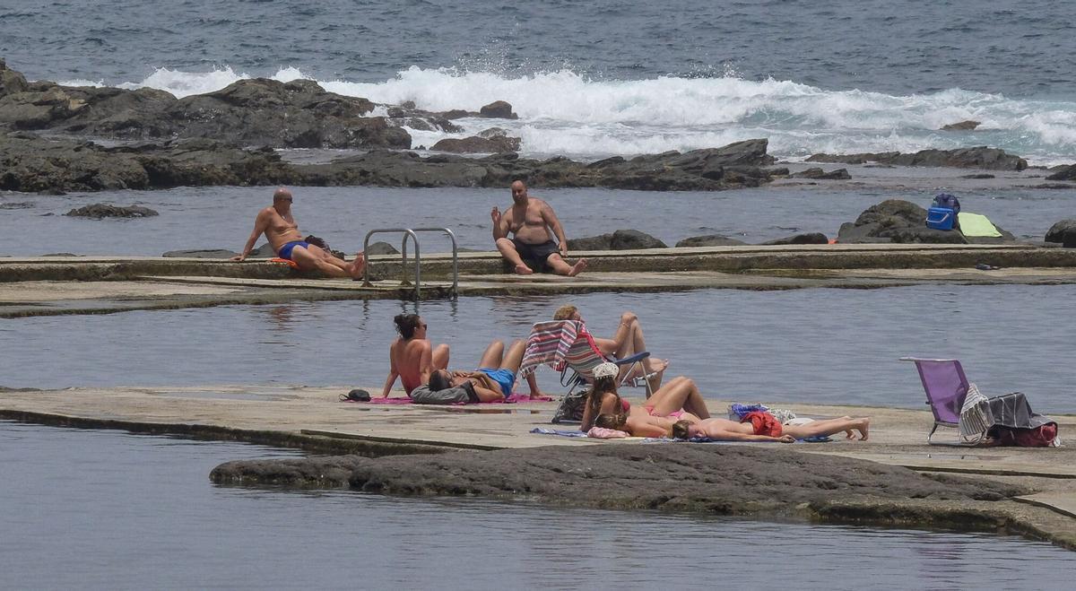 Calor en Gran Canaria: Bañaderos (Arucas, 6/7/2026)