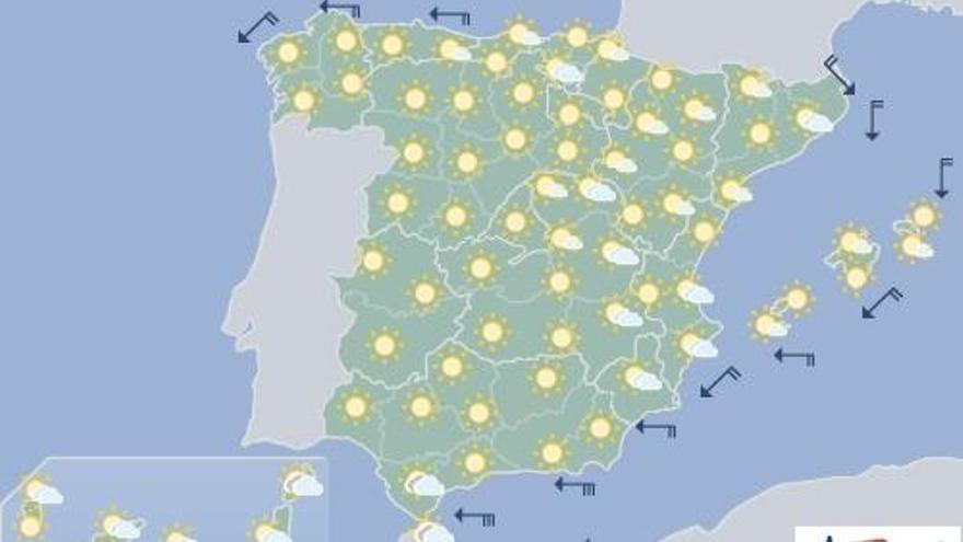 Las temperaturas podrán superar los 34 grados en Canarias