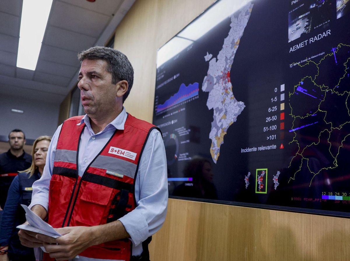 Les hores crítiques de Mazón el 29-O Les hores crítiques de Mazón el 29-O