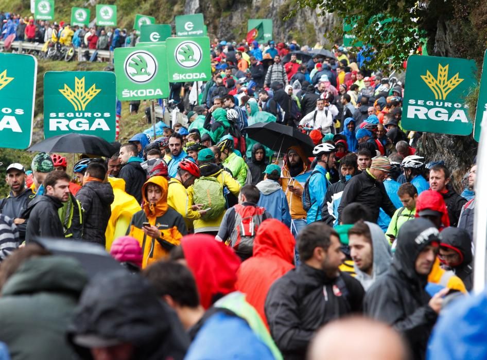 Etapa de la Vuelta a España 2017 con final en el Angliru