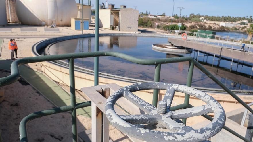 Las obras en depuradoras en Alicante pondrán en circulación 19.040 metros cúbicos por día para riego