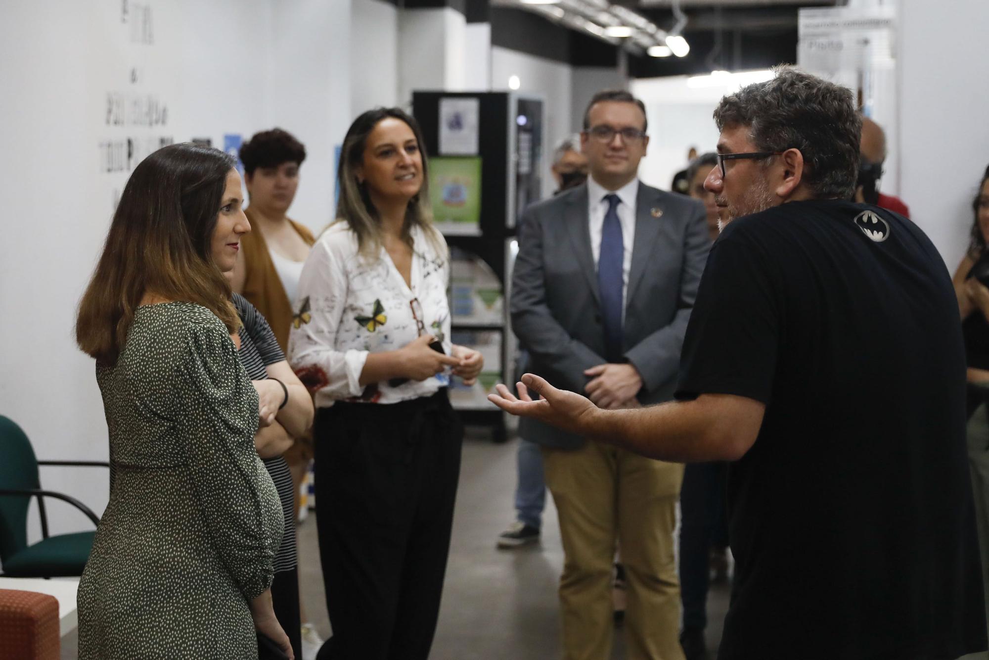 En imágenes: La ministra Ione Belarra visita la Fundación Mar de Niebla en Gijón