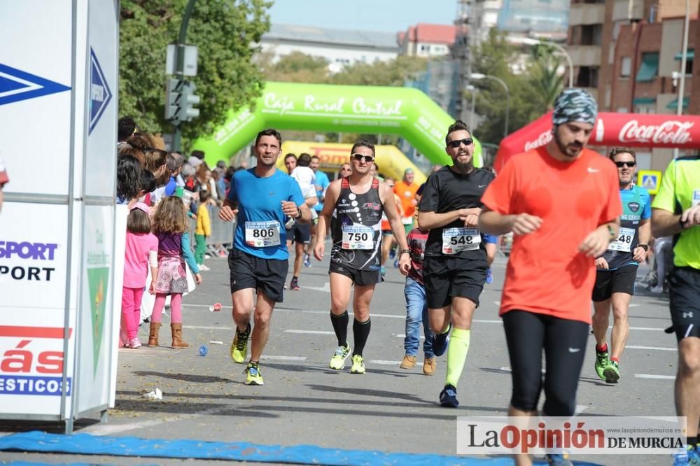 Media Maratón de Murcia: llegada (2ª parte)