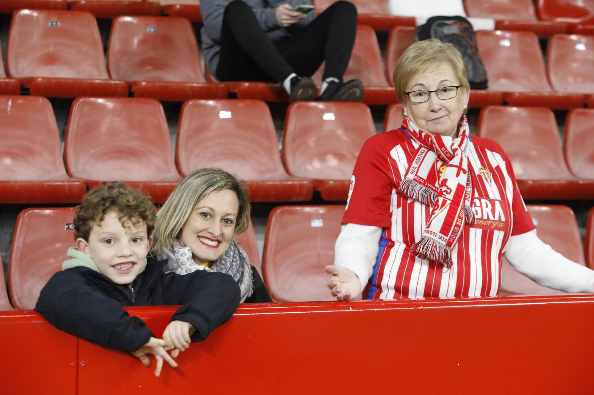 Así se vivió el encuentro entre el Sporting y el Tenerife