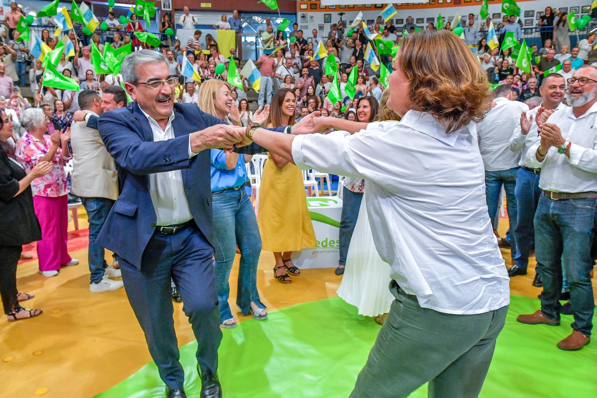 Presentación de candidaturas de Nuevas Canarias a las elecciones del 28M