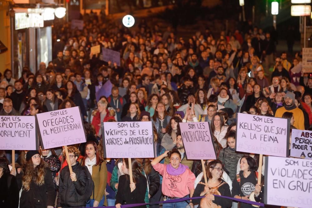 25-N: Demo gegen Gewalt an Frauen auf Mallorca