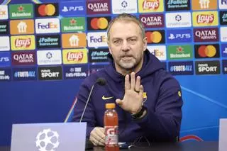 Los jugadores del Barça en peligro de sanción frente al Slavia Praga en la Champions