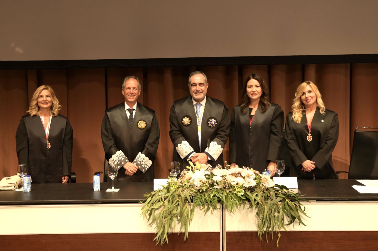 Acto de jura de los nuevos abogados del Colegio de Santa Cruz de Tenerife