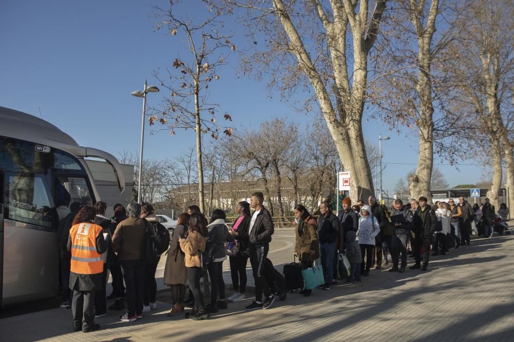 Tall de circulació de trens de les línies R11 i RG1 entre Girona i Caldes per un acte vandalisme