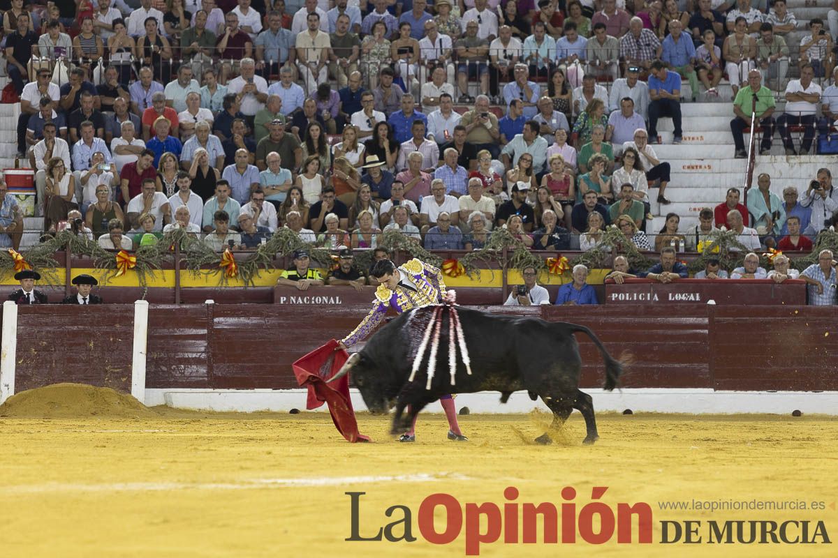 Tercer festejo de la Feria Taurina de Murcia (Talavante, Paco Ureña y Roca Rey), en imágenes