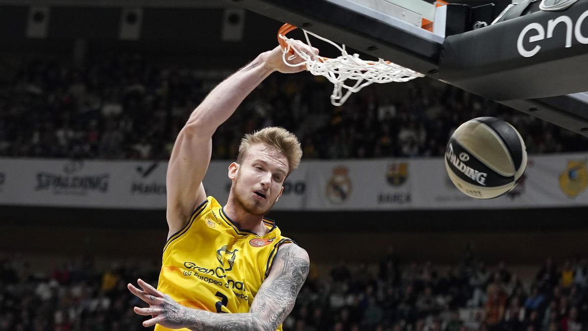 Olek Balcerowski jugó en el Gran Canaria antes de fichar por el Panathinaikos.