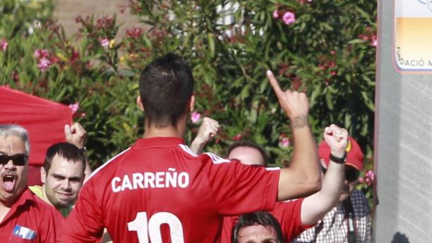 Carreño marcó uno de los goles del Huracán