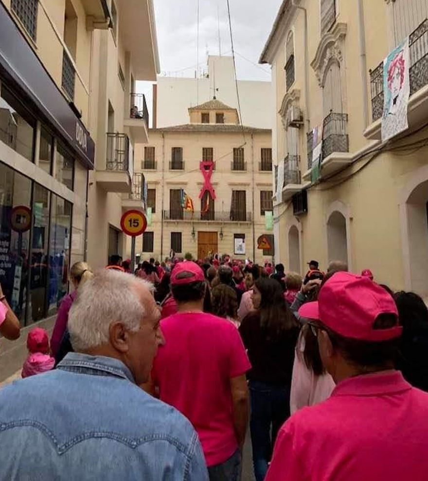 La última Marcha Rosa de Monóvar se celebró en 2019.