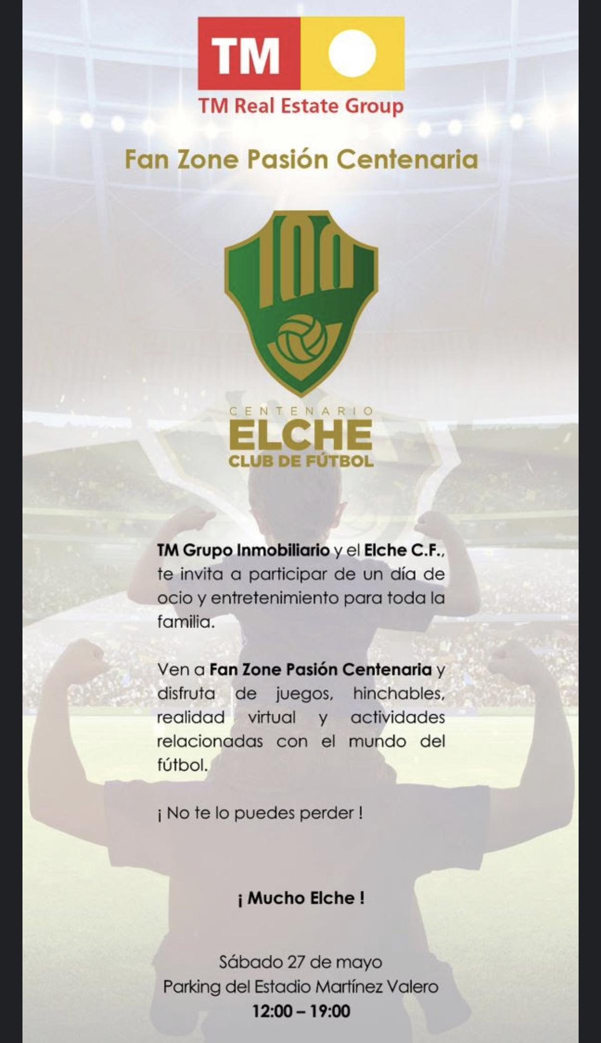 El Elche prepara otra fiesta para la afición