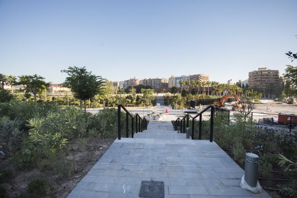 Así están las obras del Parque Central a día de hoy