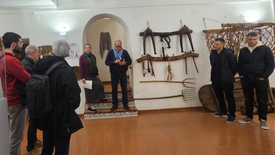 Un momento del acto que tuvo lugar en el Museu Etnològic d’Ador.