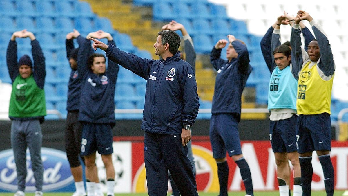 Mourinho, en la previa del Deportivo-Oporto de 2004