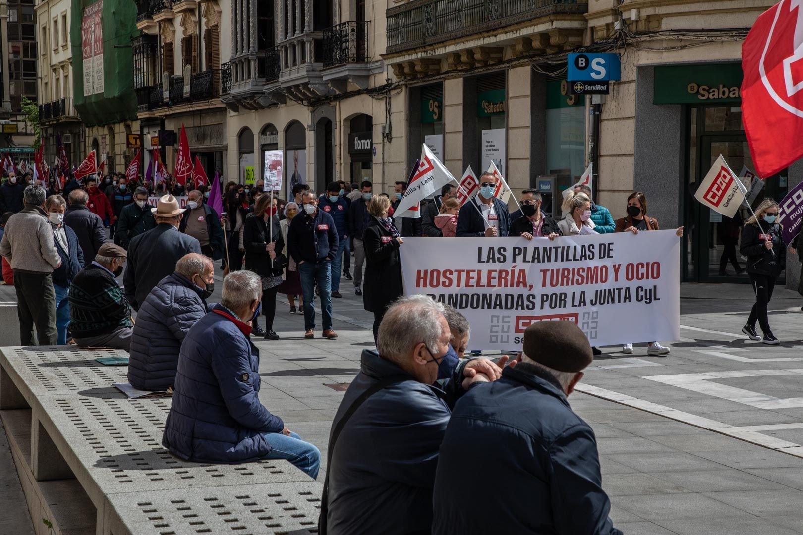 Manifestación por el día del trabajador