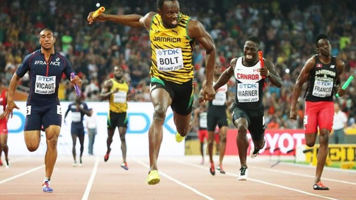 Bolt, el gran protagonista de los Mundiales