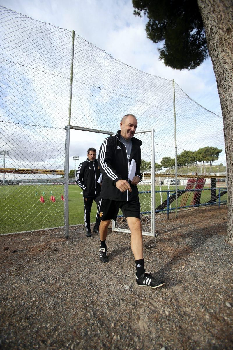 EL Zaragoza prepara el partido contra el Mirandés