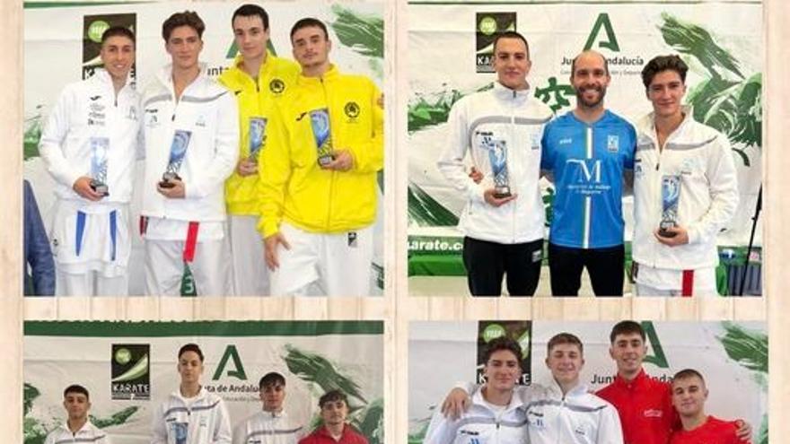 El Club Goju Ryu de Torremolinos se hace con siete medallas en el campeonato de Andalucía de Kárate en Baza
