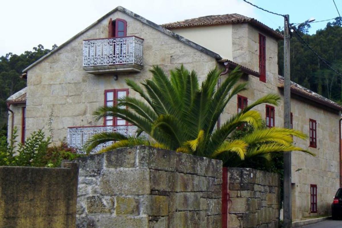 Casa das Señoritas no centro histórico de Moaña. | // MANUEL UXÍO