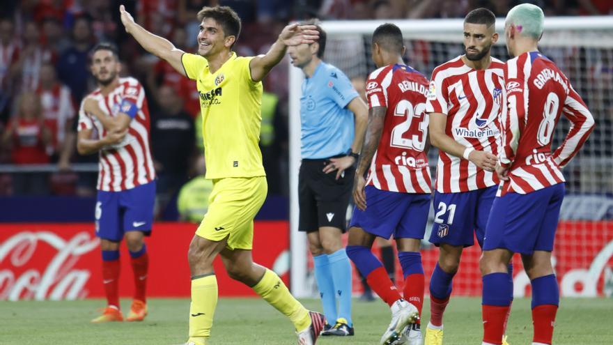 El Villarreal tumba al Atlético en el Metropolitano