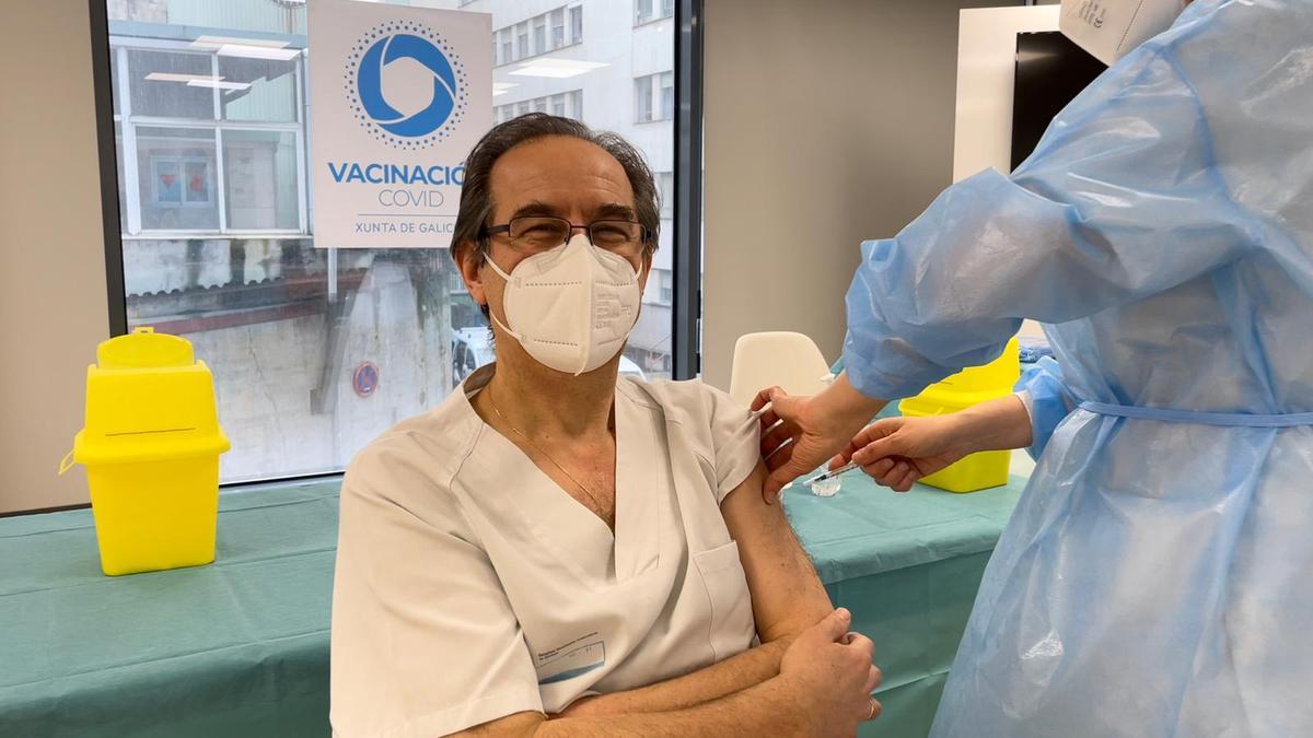 Jesús García Mata, jefe del Servicio de Oncología del área sanitaria de Ourense. //FdV