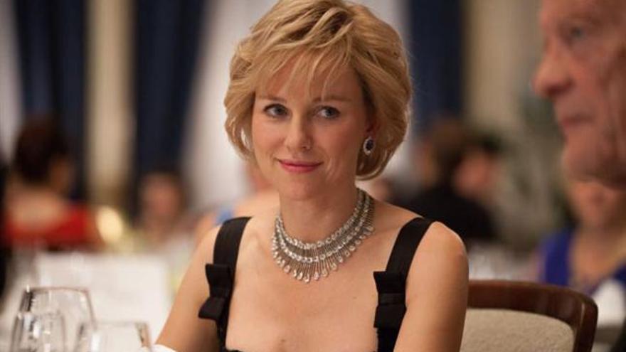 Naomi Watts se mete en la piel de Lady Di.