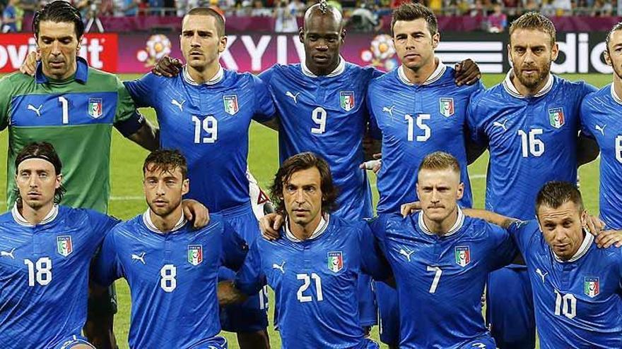 La selección de Italia.