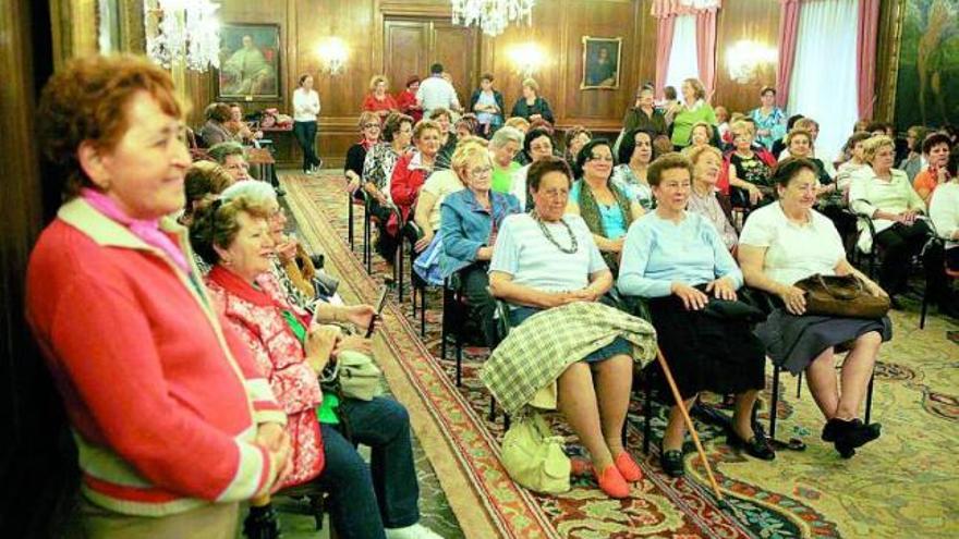 Recepción a las mujeres participantes del programa 
 «Tiempo propio»