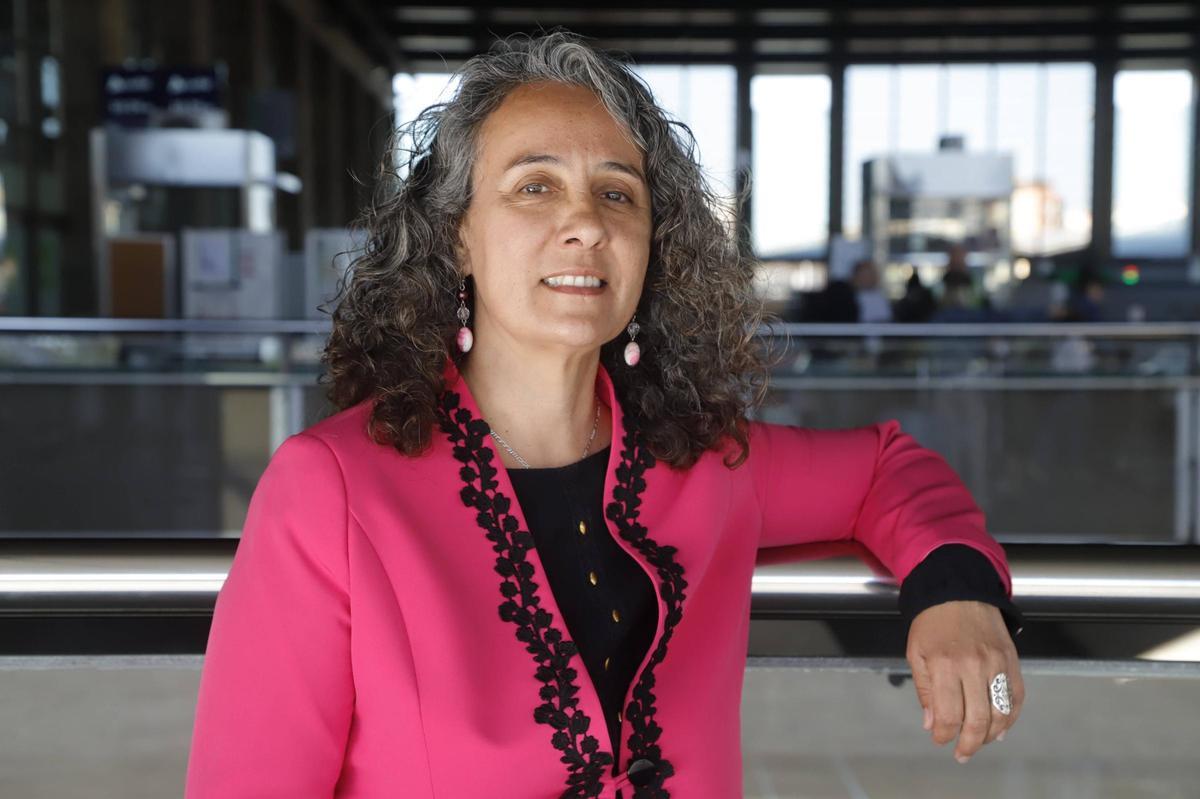 Rosa Rodríguez, candidata de Por Andalucía en Córdoba a las elecciones andaluzas del 17M.