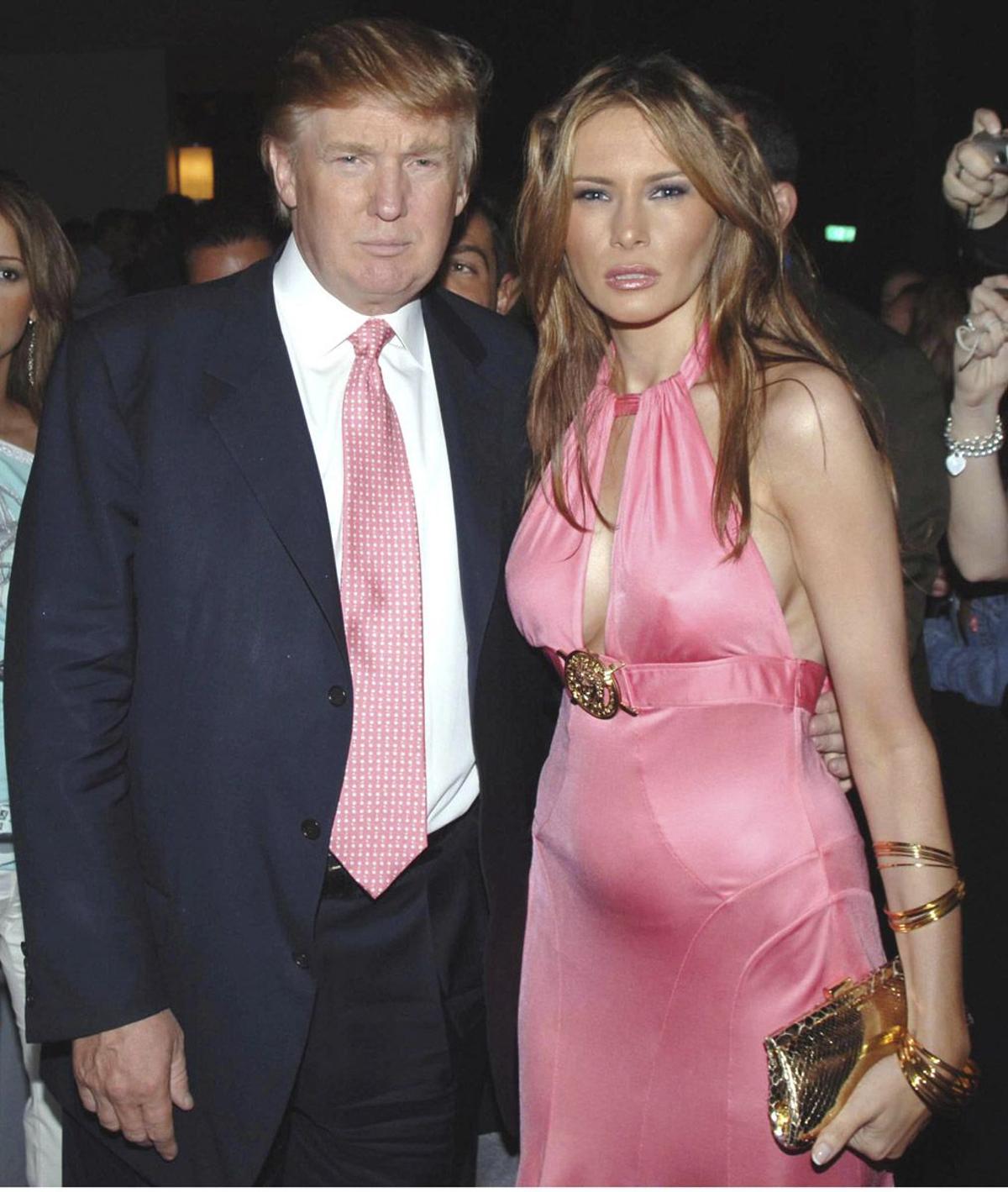 Donald y Melania Trump, juntos desde los 90