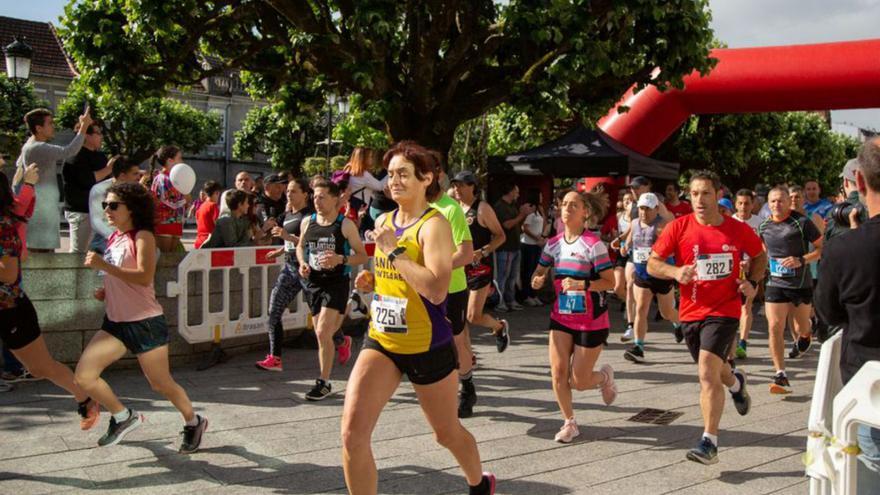 Participantes na X edición “Corre x Salceda.   | // FDV