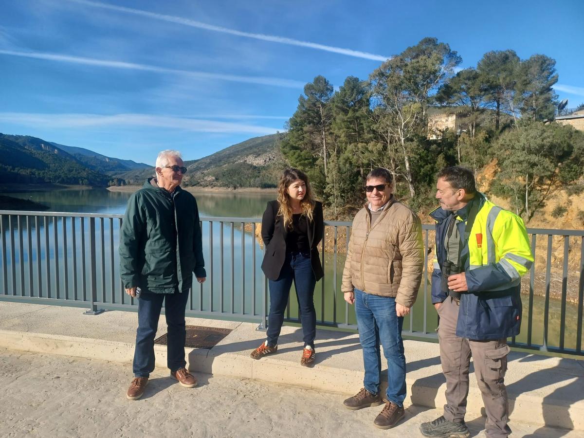 Emergencias realiza un simulacro de evacuación por de la población por rotura del embalse en la Presa de Buseo.
