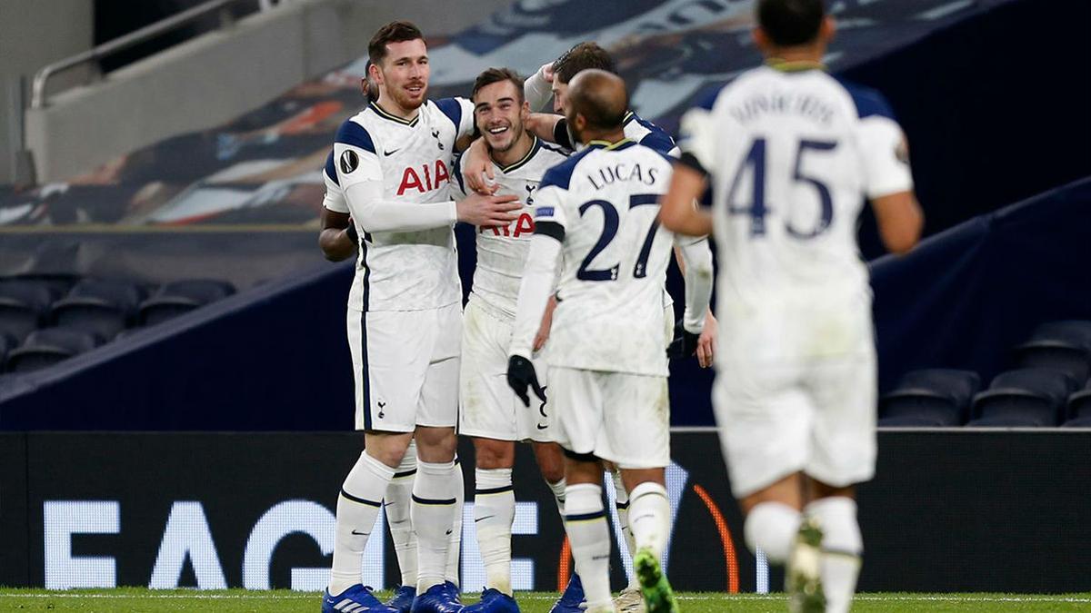 El Tottenham golea al Ludogorets