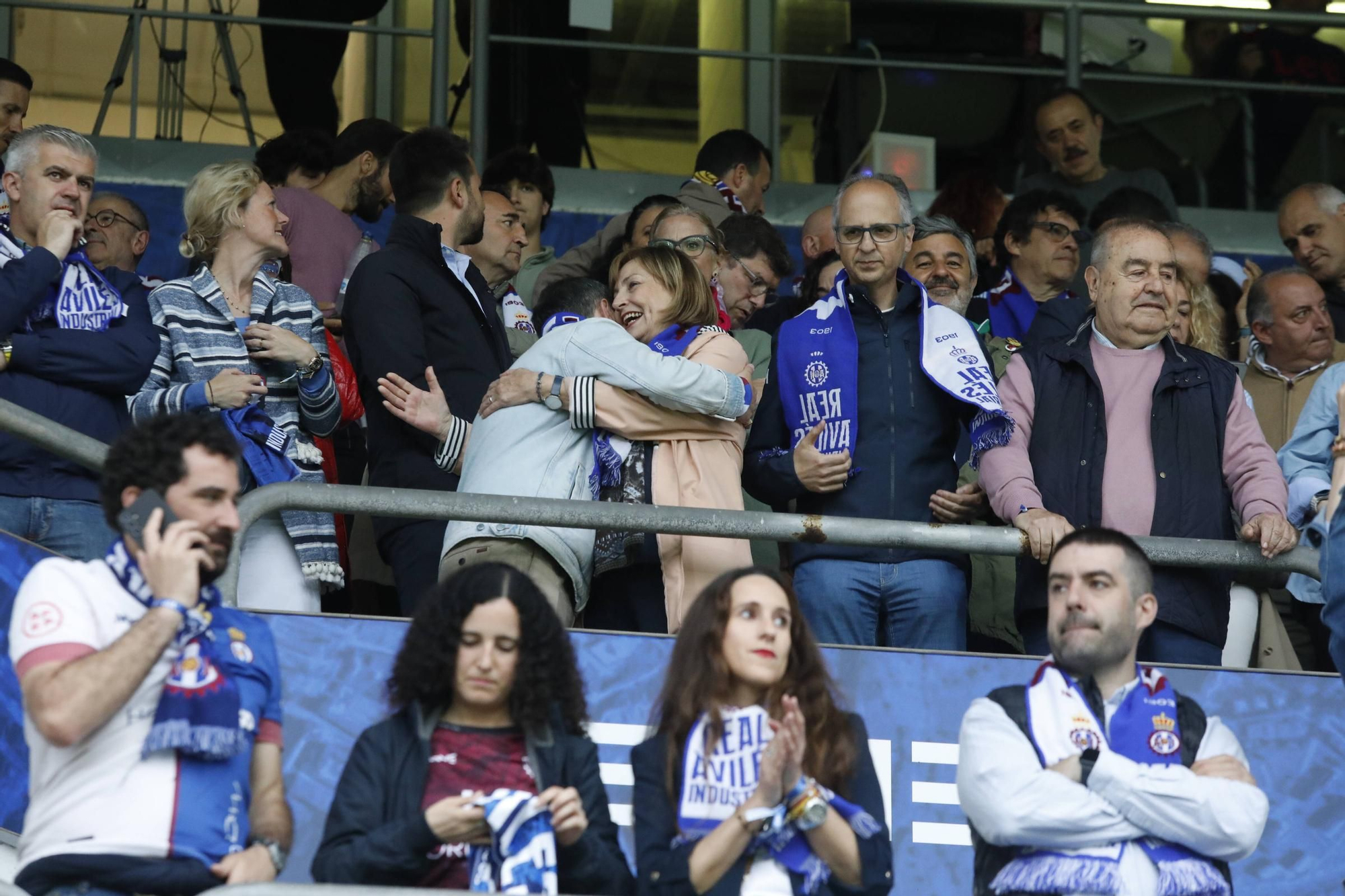 EN IMÁGENES: La final por el ascenso entre Avilés y Rayo Majadahonda vivida en el Suárez Puerta