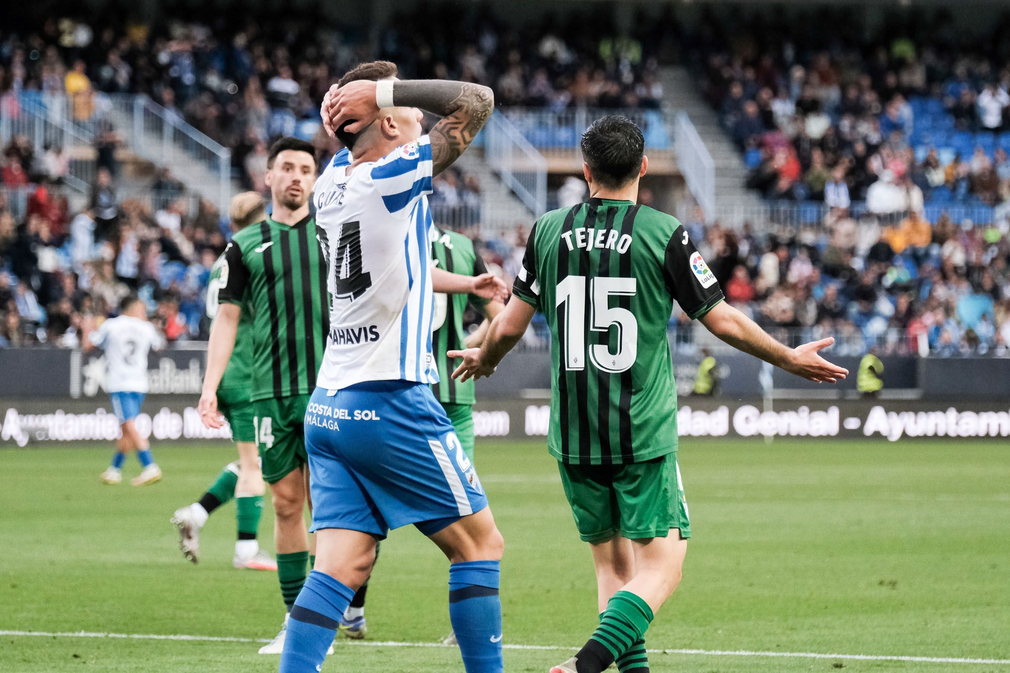 Las imágenes del Málaga CF - SD Éibar en La Rosaleda