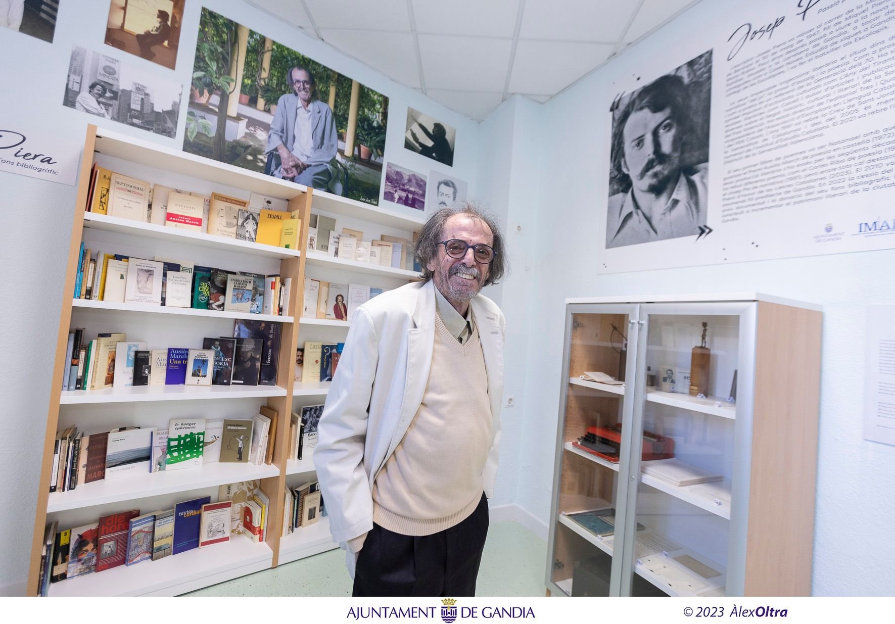 Homenatge a Josep Piera a la biblioteca de Beniopa