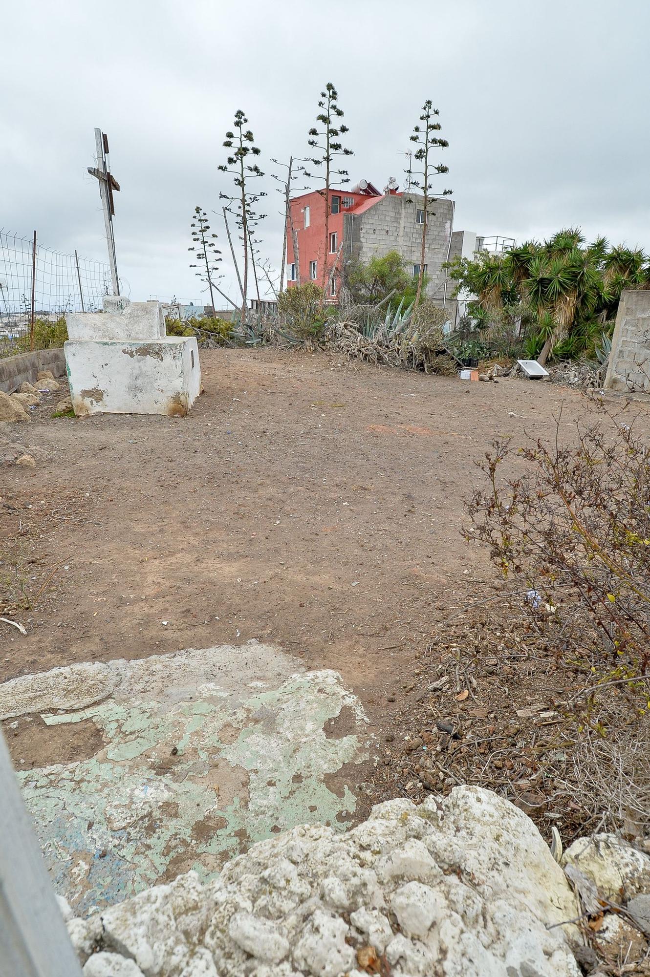 Plaza de la Cruz, en Tamaraceite