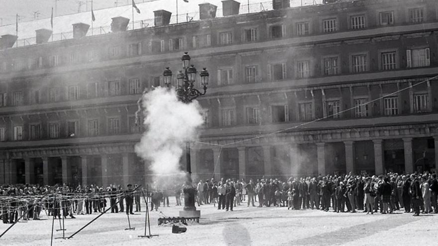 Cuando Madrid también tenía &quot;mascletà&quot; y plantaba fallas